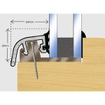 Posilok 24mm Window Trim 3m - Brown