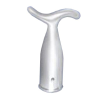 Pole Hook - Satin Chrome