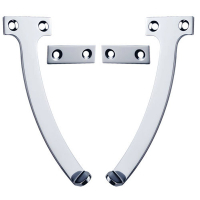 6inch Quadrant Stay - Polished Chrome