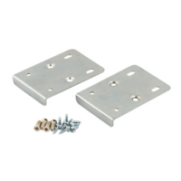 Kitchen Hinge Repair Plate Set (Galvanised)