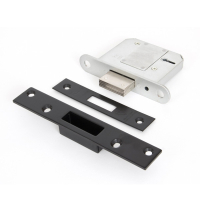 British Standard 5 Lever Deadlock 3inch KA - Black