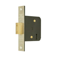 5 Lever Deadlock 4inch - Stainless Steel