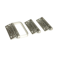 E2 Half Offset Hinge Set & Handle SSS