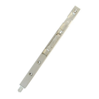 Maco 10inch Lever Action Flush Bolt - BZP