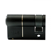 30/10 6 Pin Single Euro Cylinder KA - Black
