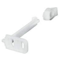 White Child Safety Drawer Catch - White