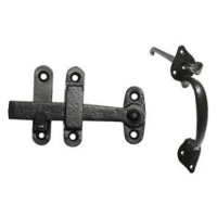 Kirkpatrick (1681) - Suffolk Latch Set - Black