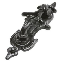 Kirkpatrick (WPE906) - Scroll Door Knocker - Black