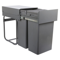 Waste Boss Pull Out Waste Bin (2x 32L)