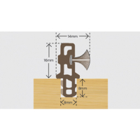 Exitex Partex Bead 3m - Brown