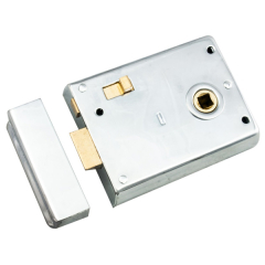 TSS British Standard 5 Lever Deadlock 2&frac12;&quot; KD - Brass