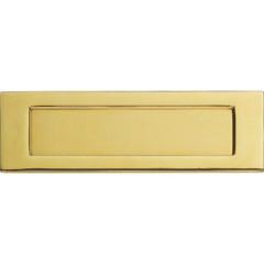 Letter Plate 257mm x 80mm - PVD Brass