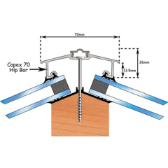 Exitex - Capex 70 Hip Bars (Rag 55)