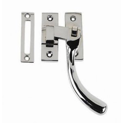 Bulb End Casement Fastener - Polished Chrome