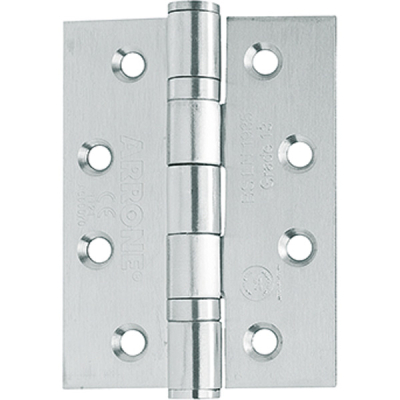 4Inch Fire Rated Ball Bearing Butt Hinge (Pair) - SSS