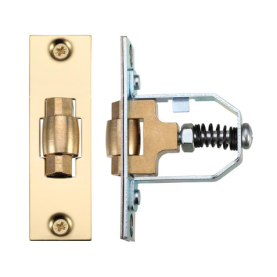 Adjustable Roller Catch 50mm - Brass