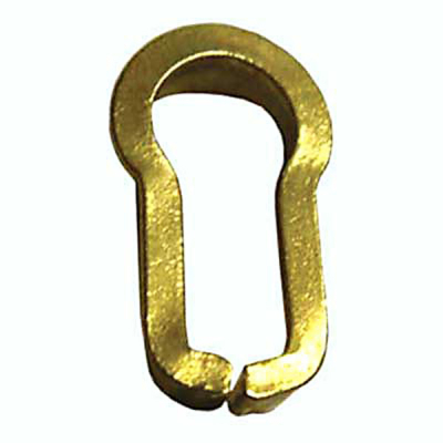 16mm Insert Escutcheon - Brass