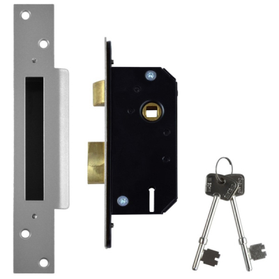 5 Lever Sashlock 2Inch - Satin Chrome