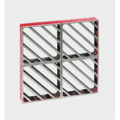 Intumescent Air Transfer Grille 450mm x 450mm x 40mm