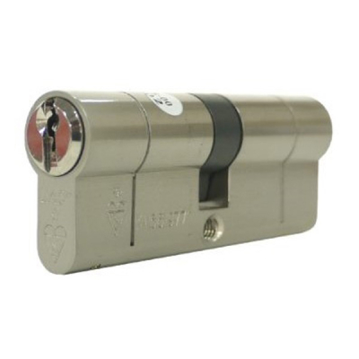 40/40 1* Euro Cylinder KD - Satin Nickel