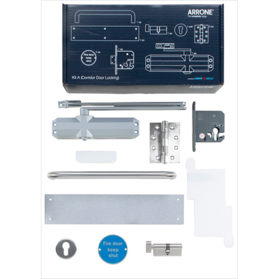 Fire Door Kit Lever Locking - SSS