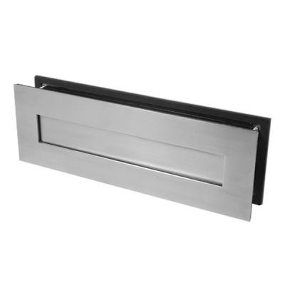 330 x 110mm Bolt Fix Letter Plate 316 SSS