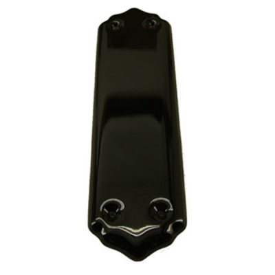 Porcelain Finger Plate 280mm x 77mm - Black