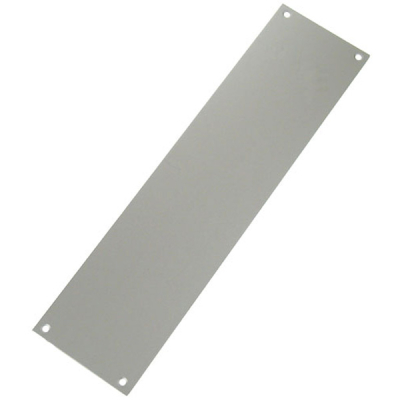 Finger Plate - 300mm x 75mm - Satin Anodised Aluminium