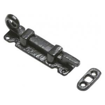 Kirkpatrick (1547) - 4Inch Cranked Monkeytail Bolt - Black