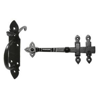 Kirkpatrick (1684) - Suffolk Latch Set - Black