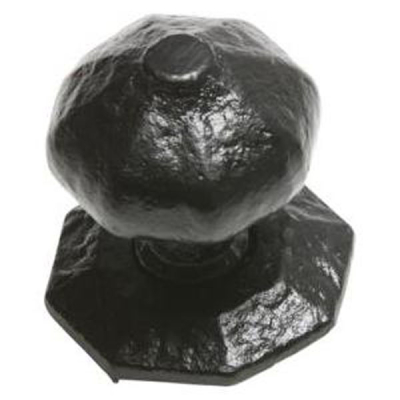Kirkpatrick (3064) - Centre Door Knob - Black