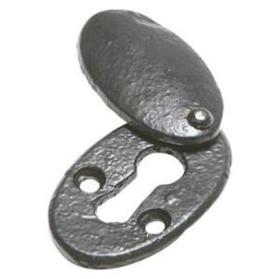 Kirkpatrick (3045) - Oval Covered Escutcheon - Black