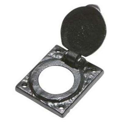 Kirkpatrick (1484) - Cylinder Latch Cover - Black