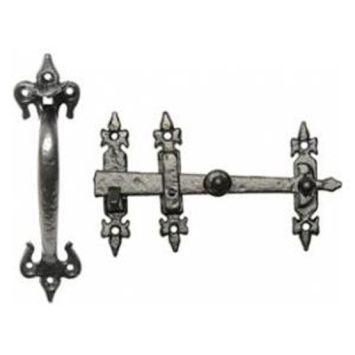 Kirkpatrick (3618) - 7 ¾Inch Thumb Latch - Black