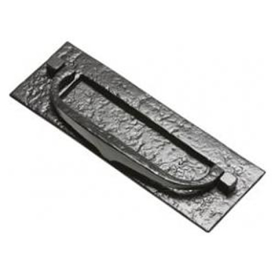 Kirkpatrick (1963) - Letter Plate With Knocker - Black