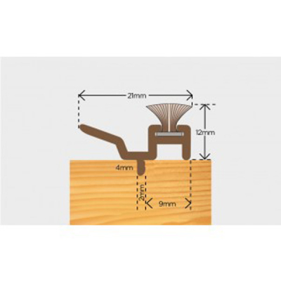 Exitex Meeting Style Pile Carrier + 6.5mm Pile-3m - White
