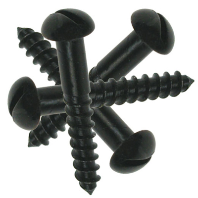 Black Round Head Screws