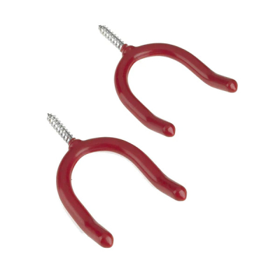 U-Shaped Screw-In Hook 95mm (2 Pack) (10kg Max Load)
